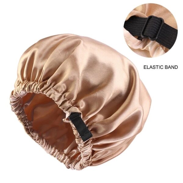 Non-Slip Satin Bonnet with Elastic Band